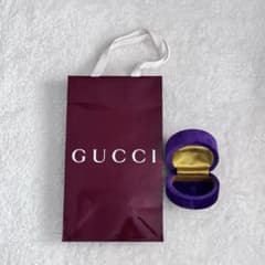 GUCCI ショップ袋 紙袋 リングケース ジュエリーボックス 2点セット
