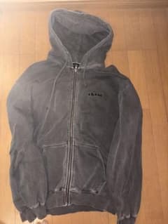XLARGE フルジップパーカー 黒のサムネイル