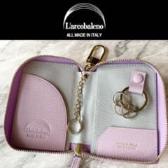 2230【新品 定価2.2万円】ラルコバレーノ☆スマートWキーケース☆鍵