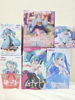 新品未開封】初音ミク フィギュア 6種 セット まとめ売り - メルカリ