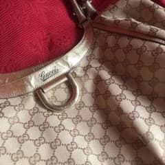 GUCCIバッグ　ゴールドのサムネイル