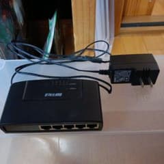 BUFFALO スイッチングハブ LSW3-TX-5EP/BKのサムネイル