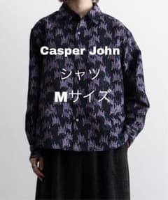 Casper John バリアスルーズシャツ紫 Mサイズ 未着用タグありのサムネイル