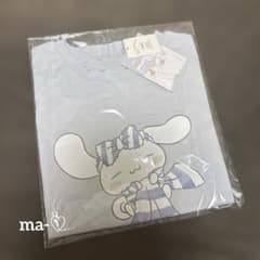 ジェラートピケ サンリオ ワンポイントTシャツ シナモンロール LBLU