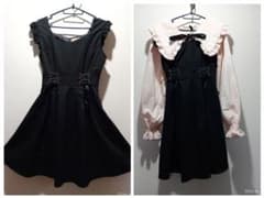 Amavel　ワンピース　黒のサムネイル