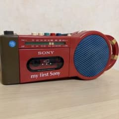 レトロ当時物】my first SonyラジカセCFM-2000 ジャンク - メルカリ