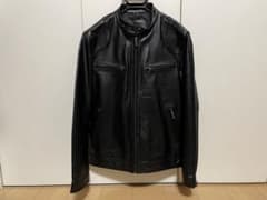 は*る様 メンズ 本革 ジャケットのサムネイル