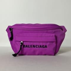 2510-243｜極美品｜バレンシアガ ボディバッグ ナイロン フューシャピンク 2510-243｜極美品｜バレンシアガ ボディバッグ ナイロン フューシャ