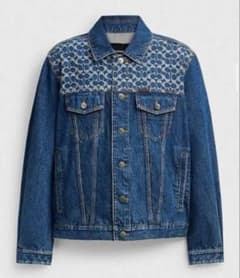 COACH シグネチャー デニム トラッカー CV456 インディゴジャケットのサムネイル