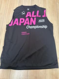 ALL JAPAN Championship 2025 ノースリーブシャツ ALL JAPAN 2025 ノースリーブシャツ 値下げ交渉あり - メルカリ