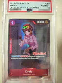 【PSA10】コアラ Finalist チャンピオンシップ ワンピース プロモのサムネイル
