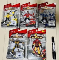 パワーレンジャーサムライ　フィギュア　シンケンジャーのサムネイル