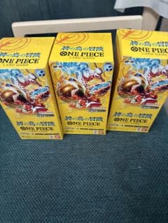 ワンピースカード 神の島の冒険 訳あり 完全未開封 3BOX - メルカリ