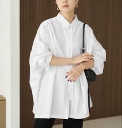 plage 2026 Light OX Poncho シャツ 3 ホワイト　白のサムネイル