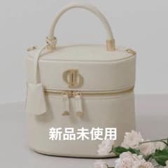 Darich ダーリッチ Dモチーフバニティバッグ アイボリー　白　ホワイト Darich ダーリッチ Dモチーフバニティバッグ アイボリー 白 ホワイト