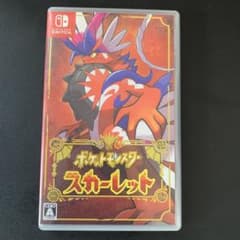 □任天堂 Nindendo Switchソフト ポケットモンスター スカーレッ…のサムネイル