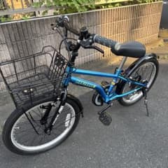 DRIDE 子供用自転車 6段変速 ブルー 20インチ 美品のサムネイル