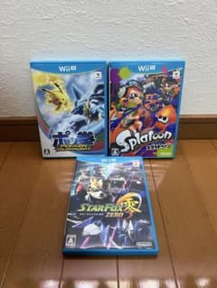 WiiU 소프트 3개 스플라툰 포권