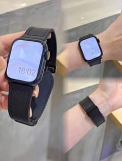 apple watch バンド レザー 42/44/45/49mmのサムネイル