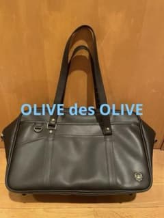OLIVE des OLIVEスクールバックブラウン✖️ゴールド刺繍スクバのサムネイル