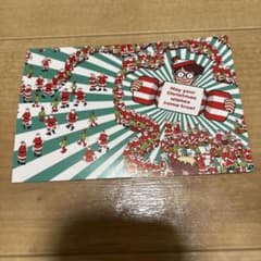 ウォーリーをさがせ！クリスマスポストカードのサムネイル