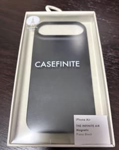 CASEFINITE iPhone Air用 インフィニティエア ピアノブラックのサムネイル