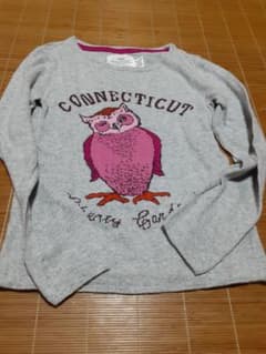 H&Mキッズセーター　134～140 女子セーター　Loggのサムネイル