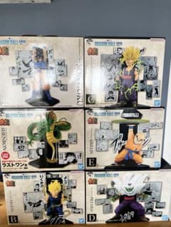 未開封】ドラゴンボール 一番くじ 40th〜其之ニ〜 フィギュア6点セット