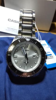 CASIO MDV-107D-7AV Men's Silver Dial Metal Band