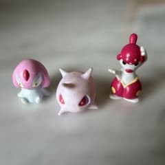平成レトロ バンダイ製「ポケモンキッズ」ソフビ指人形3個 - メルカリ