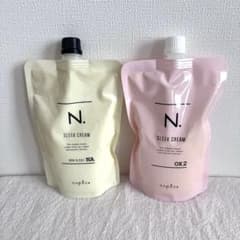 未使用新品】エヌドット N. スリーククリーム NA セット 縮毛