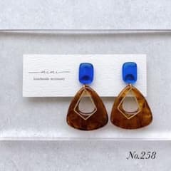 ハンドメイド ピアス イヤリング 258 - メルカリ