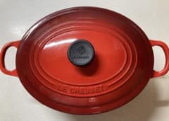 LE CREUSET ル・クルーゼ　オーバル　25㎝ レッドのサムネイル