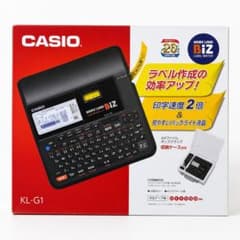 カシオ ネームランドbizKL-G1 CASIO NAME LAND BiZ KL-G1 ラベルプリンターネームランド - メルカリ