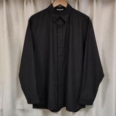 オーラリー ウールフリングフランネルクロスシャツ 4 - メルカリ