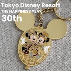 東京ディズニーリゾート 30周年 ミッキー＆ミニー ゴールド記念キー