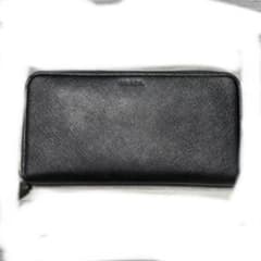 PRADA プラダ 長財布 ラウンドファスナー ブラックのサムネイル