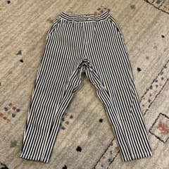 branshes ガーデナーテーパードツイルパンツ　ストライプ　120のサムネイル