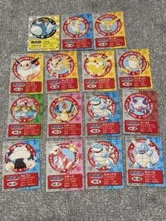 ポケモンキッズ カード 15枚セット 当時物 バンダイ ポケットモンスターのサムネイル