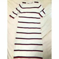 MOUSSY ボーダーニットワンピースのサムネイル