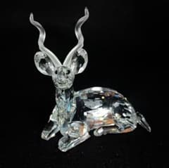 スワロフスキー SCS限定 クーズー Kudu 1994年 置物 スワロフスキー SCS限定 クーズー Kudu 1994年 置物 - メルカリ