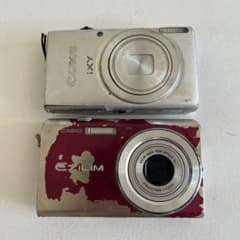 デジタルカメラセット（Canon, Casio, Fujifilm）ジャンクあり Canon IXY 90F CASIO EXILIM 2台セット ジャンク品 - メルカリ