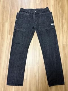 ササフラス FALL LEAF R SPRAY PANTS ブラックデニム L ササフラス FALL LEAF R SPRAY PANTS ブラックデニム L - メルカリ