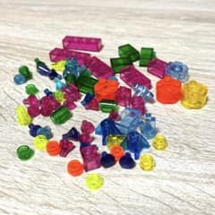 LEGO クリアパーツ　まとめ売り　スケルトンのサムネイル
