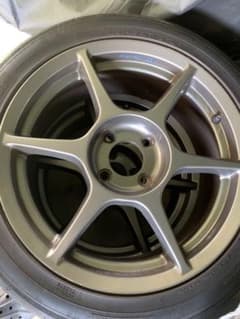 P1レーシング 17インチ 114.3 4H 7j +35 2本 - メルカリ
