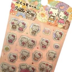 サンリオ キティ＆ダニエル ぷくっとシールのサムネイル