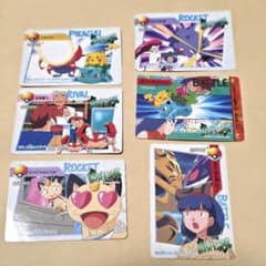 ポケットモンスター ポケモン カードダス アニメコレクション 6枚
