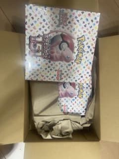 【ポケセン産・納品書有】ポケモンカード151 未開封BOX シュリンク付 2個 ポケセン産・納品書有】ポケモンカード151 未開封BOX シュリンク付 2個