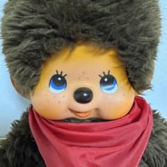 モンチッチ　もんちっち　セキグチ 1974年製 ぬいぐるみ　ブルーアイ　スカーフ モンチッチ もんちっち セキグチ 1974年製 ぬいぐるみ ブルーアイ