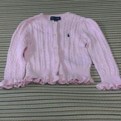 値下げしました！Ralph Lauren 女の子用のカーディガンのサムネイル